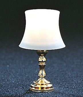 Dollhouse &Mh757: Beveled Shade Table Lamp