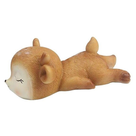 Dollhouse Miniature Animals Statue Figures Accessories Sets - Crafts Deer Ornament Figurine Terrarium Bonsai Decorative Acting cute