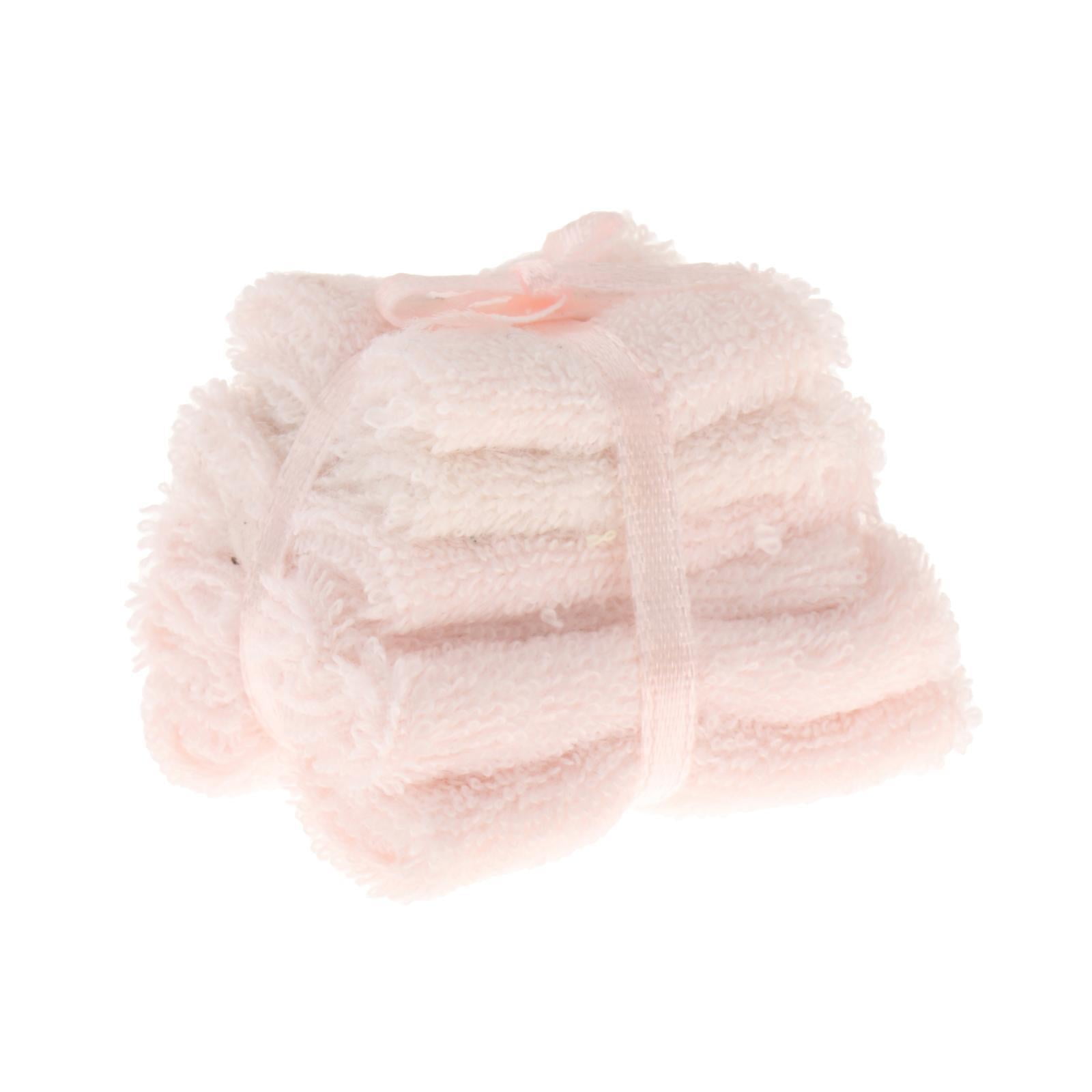 Dollhouse Miniature Towel Set Toys Bathroom Furniture Dolls House Play