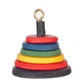 thumbnail image 1 of Dollhouse Miniature Wooden Toy Rings, 1 of 1
