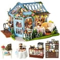 thumbnail image 1 of Dollhouse Miniature with Furniture, 1:24 Scale Creative Room for Kids, Teens, Adults, 1 of 5