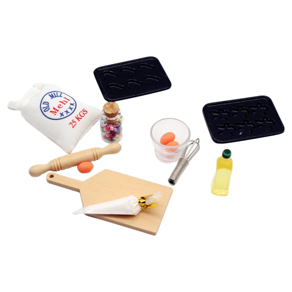 Dollhouse Model Toy Models Miniature Baking Props Supplies Tiny Kitchen