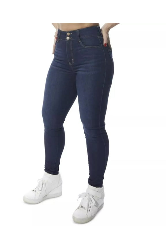 NUBA Women's Curvy High Rise Skinny Jeans, US 13