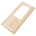 thumbnail image 1 of Dollhouse Solid Wood Door Models Miniature Door Model Wooden Door Model Khaki Wooden Door Craft Miniature Door Decor, 1 of 6