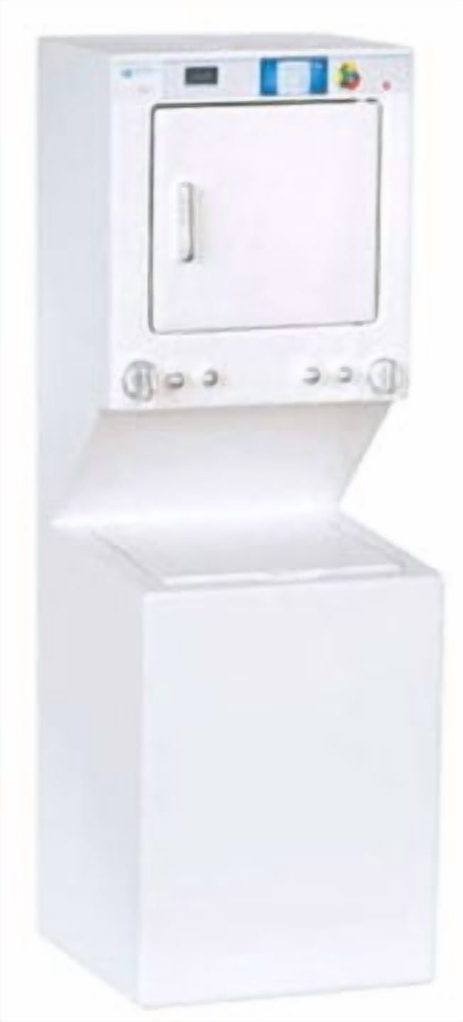 Dollhouse Stacked Washer/Dryer/White