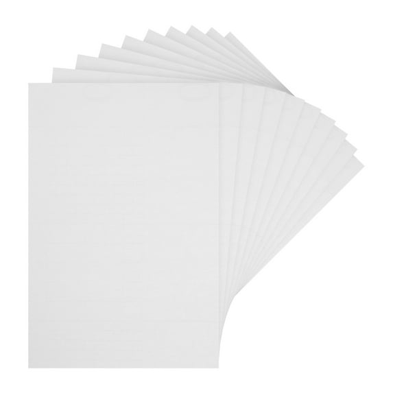 Uxcell Dollhouse Wallpaper and Flooring 12 inch x 8 inch Pure Color White for Dollhouse Sand Table Model 10 Pcs