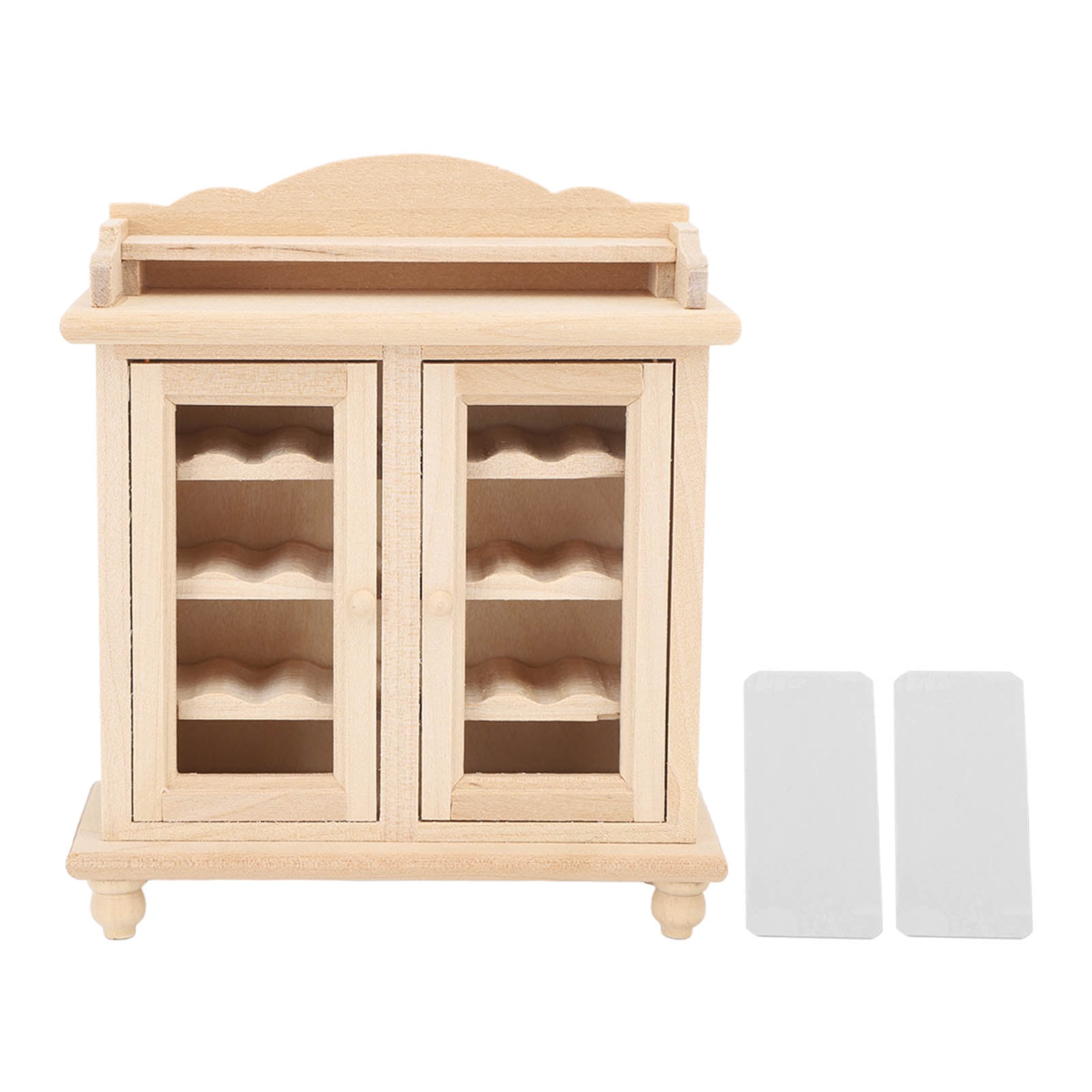 Dollhouse Wine Rack 1 12 Wooden Wine Miniature House Furniture