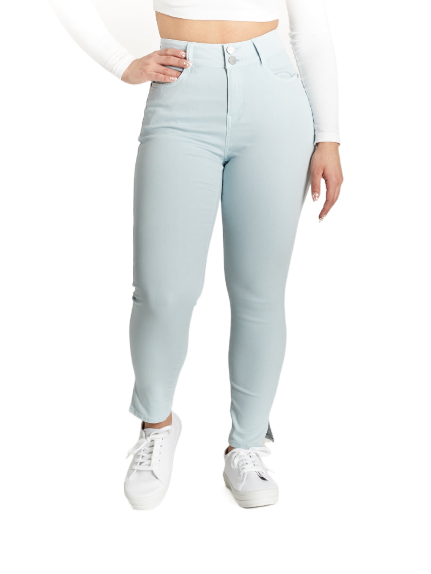 Dollhouse Women's Juniors Colored Skinny Jean