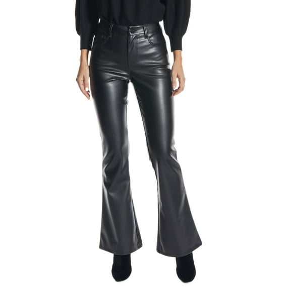 Dollhouse Women's Juniors Vegan Leather Flare