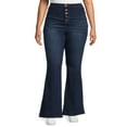 thumbnail image 1 of Dollhouse Womens Junior Plus Curvy Flare, 1 of 5