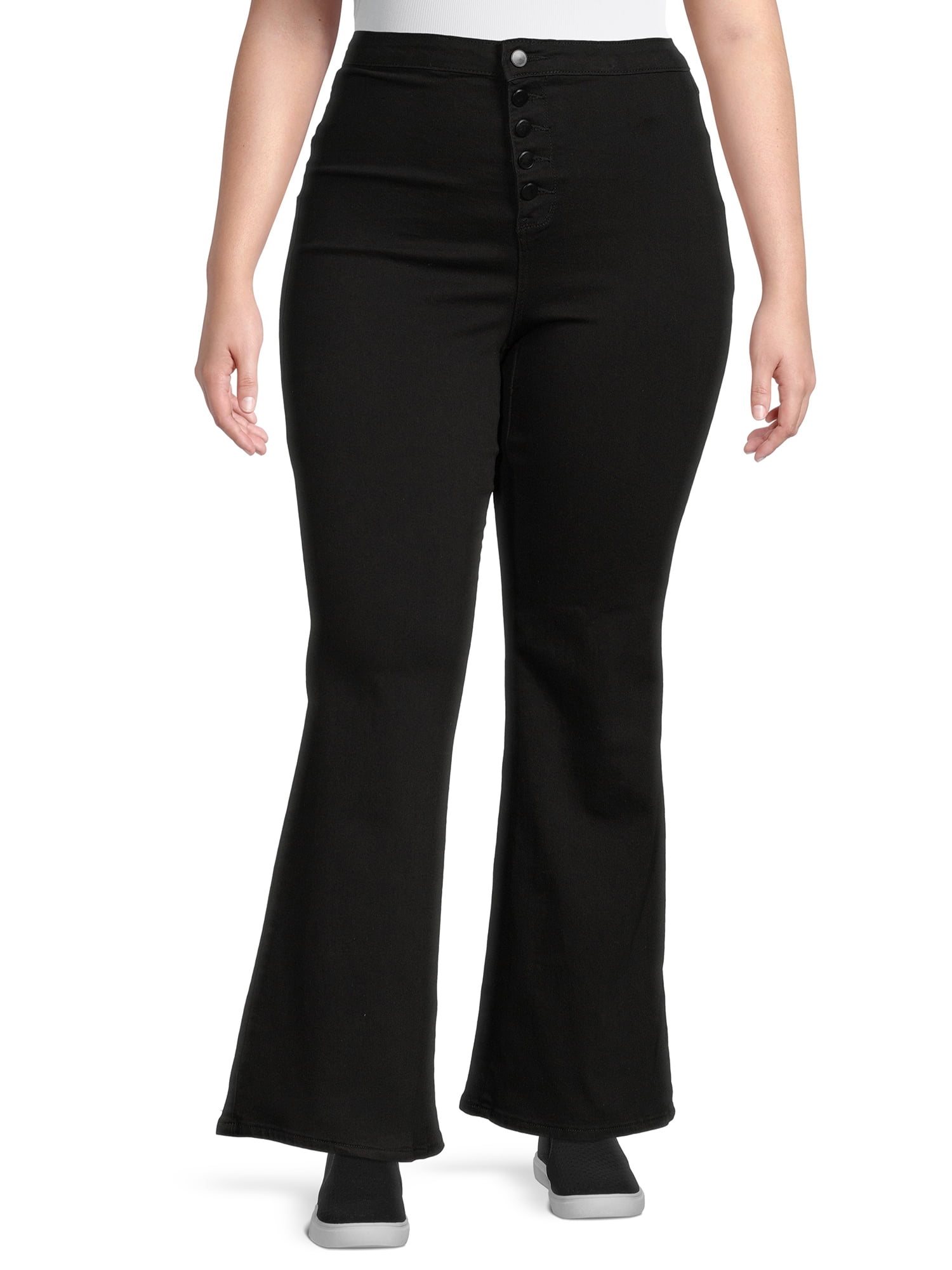 Dollhouse Womens Junior Plus Curvy Flare