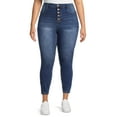 thumbnail image 1 of Dollhouse Womens Junior Plus Curvy Skinny, 1 of 5