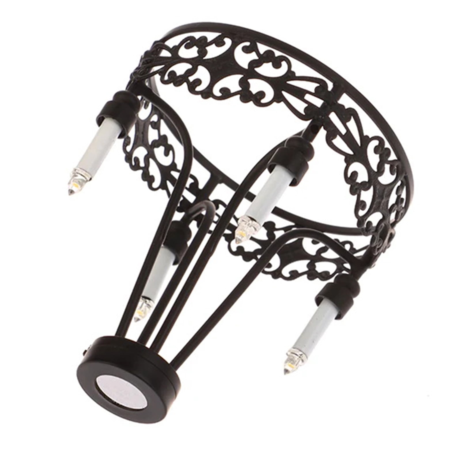 Dollhouses Chandelier Lighting Toy Furnishings Figure Ceiling Lamp Model Decorations for Dollhouses Accessories