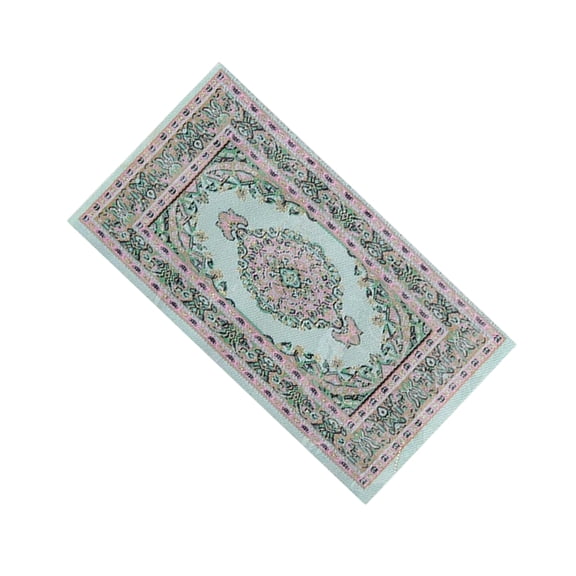 Dollhouses Floor Decorative Carpet Traditional Turkish Styles Rug Funishing Accessories For Realistic Model Scene Display