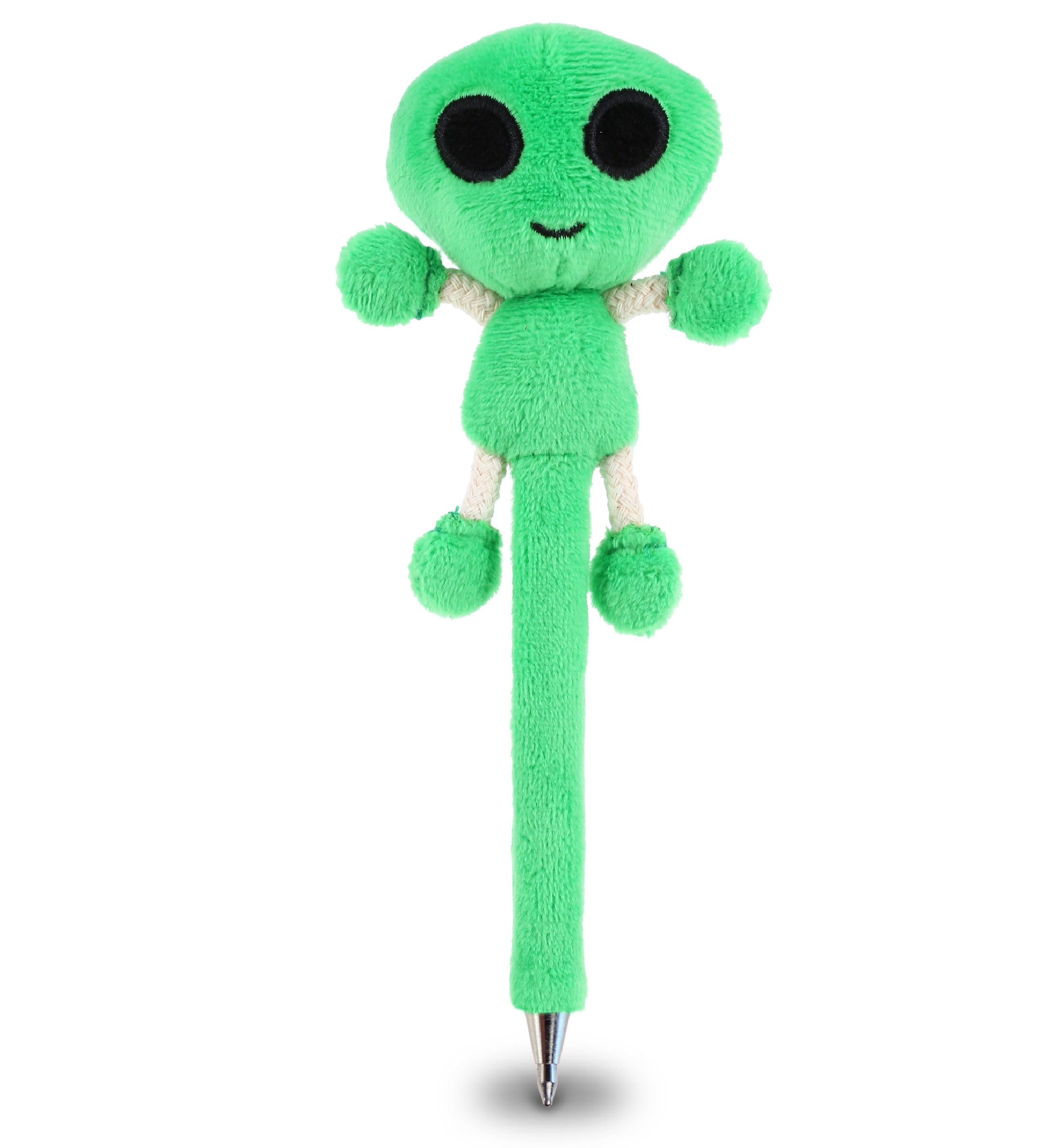 DolliBu Alien Plush Pen – Cute & Soft Green Alien Stuffed Animal Ballpoint  Novelty Pen Toy, Unique Writing Pen Instrument For Cool Stationery School &  Office Desk Decor Accessories for Kids 