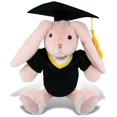 thumbnail image 1 of DolliBu Baby Pink Rabbit Graduation Plush Toy - Soft Huggable Graduation Stuffed Animal Dress Up Gown and Cap with Tassel Outfit - Cute Congratulatory Graduation Gift - 8 Inches, 1 of 6