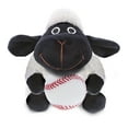 thumbnail image 1 of DolliBu Black Nose Sheep Stuffed Animal with Baseball Plush - Soft Huggable Sheep, Adorable Playtime Plush Toy, Cute Farm Animal Gift, Super Soft Plush Doll Animal Toy for Kids and Adults - 6 Inch, 1 of 6