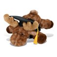 thumbnail image 1 of DolliBu Brown Lying Moose Graduation Plush Toy - Super Soft Moose Graduation Stuffed Animal Dress Up with Gown and Cap with Tassel Outfit - Reward Celebration Grad Gift - 9 Inch, 1 of 7