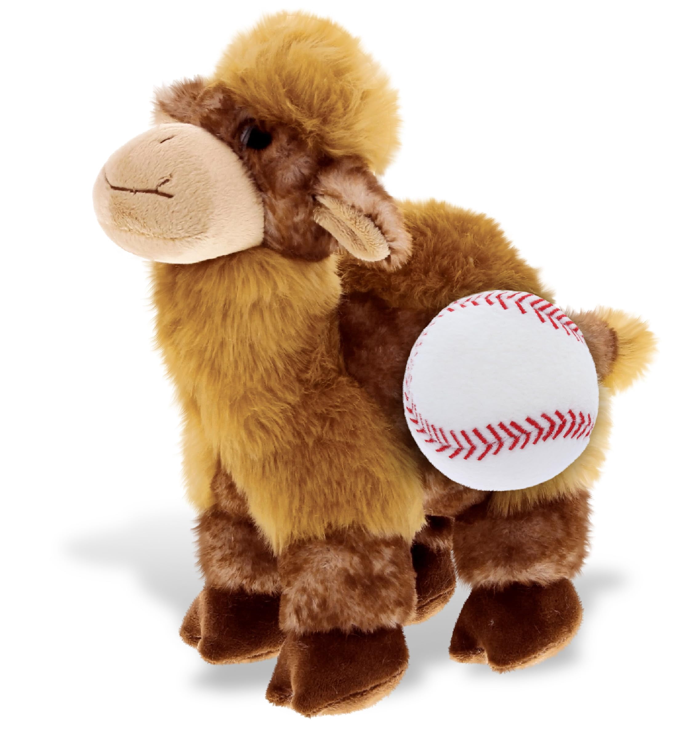 DolliBu Camel Stuffed Animal with Baseball Plush - Soft, and Huggable ...
