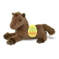 thumbnail image 1 of DolliBu Fancy Laying Brown Horse with Yellow Easter Egg Plush - Perfect Horse Stuffed Animals for Easter Basket, Cute Easter Egg Stuffed Animal Spring Toys for Girls, Boys, and Babies - 10 Inches, 1 of 6
