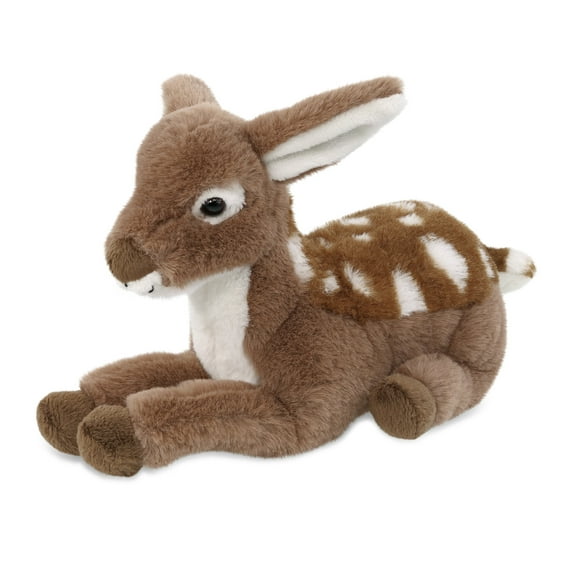 DolliBu Fawn Deer Stuffed Animal - Huggable Deer Plush, Adorable Playtime Deer Plush Toy, Cute Wild Life Animal Cuddle Gifts, Super Soft Plush Doll Animal Toy for Kids and Adults - 8 Inches