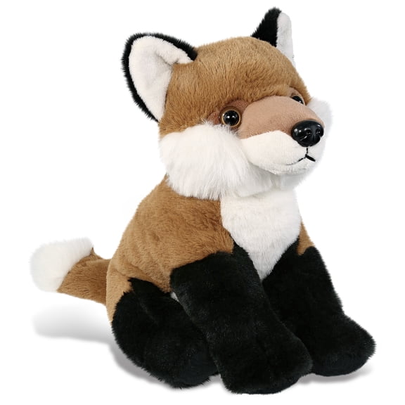 DolliBu Floppy Fox Stuffed Animal - Soft Huggable Floppy Fox, Adorable Playtime Fox Plush Toy, Cute Wild Life Cuddle Gifts, Super Soft Plush Doll Animal Toy for Kids and Adults - 9 inches
