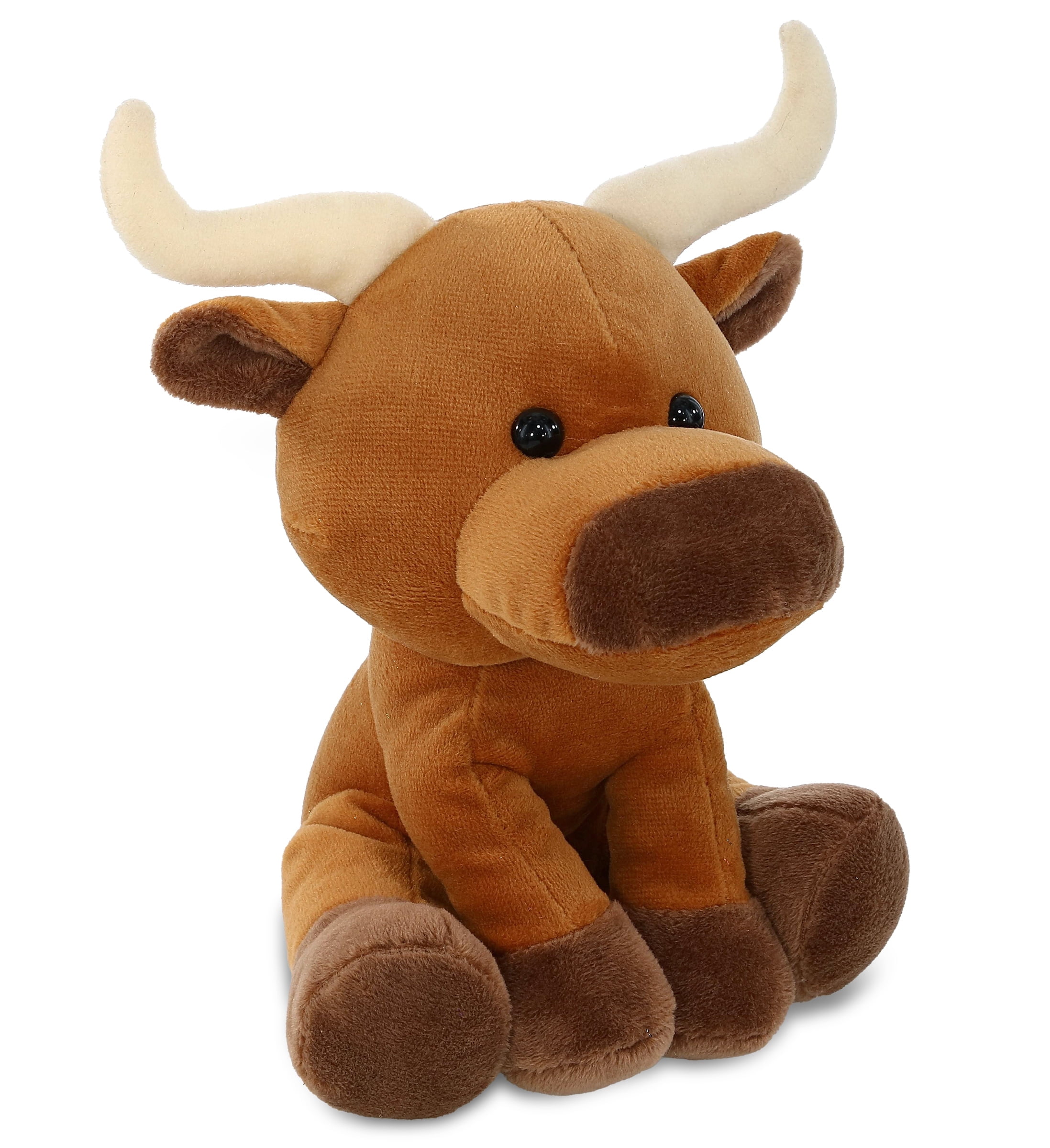 DolliBu Floppy Longhorn Plush Animal Super Soft Stuffed Animal