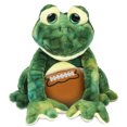 thumbnail image 1 of DolliBu Frog Stuffed Animal with Football Plush - Soft Huggable Squat Frog, Adorable Playtime Plush Toy, Cute Wildlife GiftPlush Doll Animal Toy for Kids and Adults - 10.5 Inch, 1 of 6