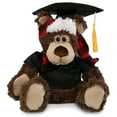 thumbnail image 1 of DolliBu Grizzly Bear with Red Plaid Outfit Graduation Plush Toy - Bear Plush Graduation Stuffed Animal Dress Up with Graduation Gown and Cap with Tassel Outfit, Congratulatory Graduation Gift - 9 Inch, 1 of 8