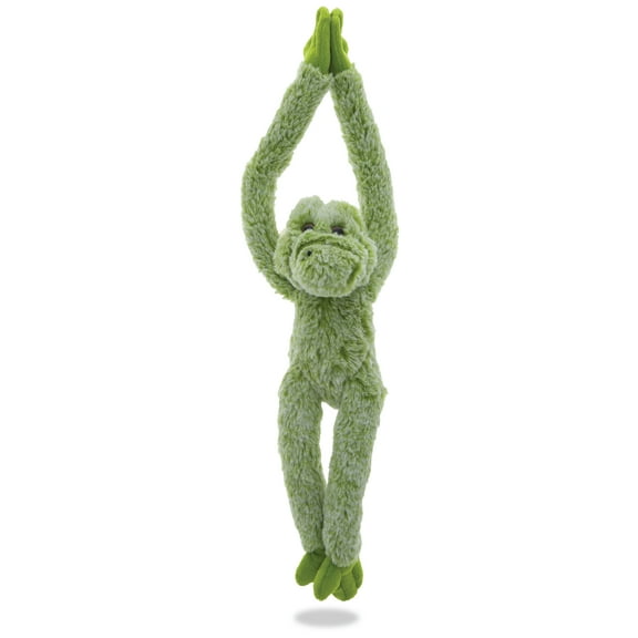 DolliBu Hanging Plush Alligator Stuffed Animal With Hook & Loop Tape - Super Soft Wild Life Plush Toy for Kids, Adorable Playtime Alligator, Cute Cuddle Plush Doll Gifts For Boys & Girls - 21 Inch