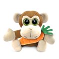 thumbnail image 1 of DolliBu Happy Easter Big-Eyed Monkey Soft Plush with Carrot - Cute Stuffed Animals with Carrot Plush Toy, Perfect Easter Gift, Spring Easter Plush Animal - 6 Inches, 1 of 7
