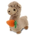 thumbnail image 1 of DolliBu Happy Easter Super Soft Plush Beige Llama with Carrot - Stuffed Animals with Carrot Plush Toy, Perfect Easter Holiday Surprise Gift, Spring Easter Farm Life Plush Animal - 11" Inches, 1 of 6