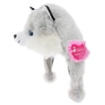thumbnail image 1 of DolliBu Happy Mother's Day Super Soft Husky Plush Hat - Cute Stuffed Animal Hat with Pink Heart Message for Best Mommy, Grandma, Wife, Daughter - Cute Pet Life Plush Toy Gift - 17.5" Inches, 1 of 6
