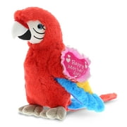 DolliBu I LOVE YOU Plush Green Alien - Cute Stuffed Animal with Heart for Valentines, Anniversary, Romantic Date, Boyfriend or Girlfriend Gift - 6 Inches