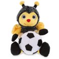 thumbnail image 1 of DolliBu Honeybee Stuffed Animal with Soccer Ball Plush - Soft Plush Huggable Honeybee, Adorable Playtime Bee Plush Toy, Cute Insect Gift, Soccer Plush Animal Toy for Kids and Adults - 6 Inch, 1 of 5