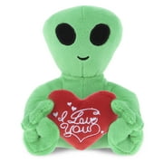 DolliBu Happy Mother's Day Super Soft Plush Red Parrot Figure - Cute Stuffed Animal with Pink Heart Message for Best Mommy, Grandma, Wife, Daughter - Cute Wild Life Bird Plush Toy Gift - 9.5" Inches