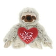 thumbnail image 1 of DolliBu I LOVE YOU Plush Super Soft Sloth - Cute Stuffed Animal Sloth with Red Heart Plush for Valentines, Anniversary, Romantic Date, Boyfriend, or Girlfriend Gift - 7.5 Inches, 1 of 6