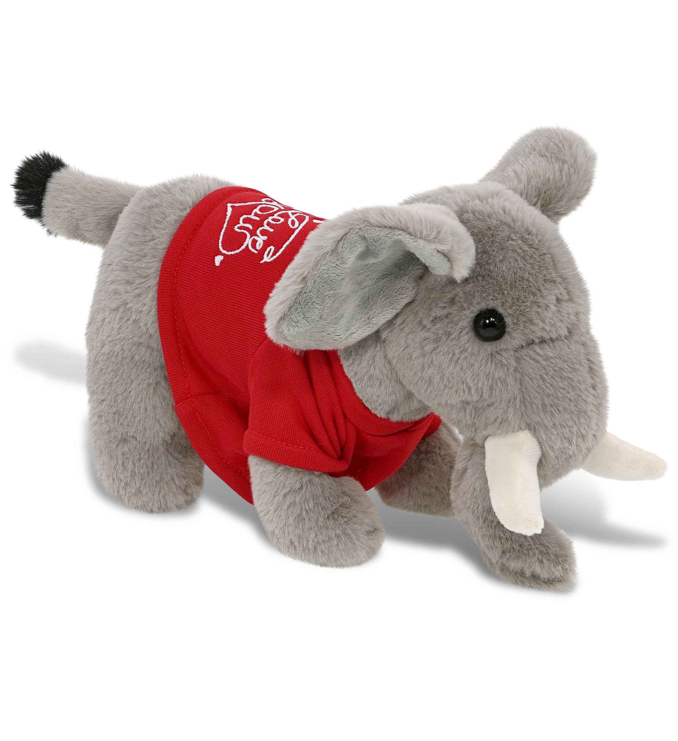 DolliBu I LOVE YOU Super Soft Standing Elephant Plush Cute Elephant