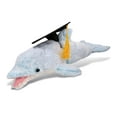 thumbnail image 1 of DolliBu Large Dolphin Graduation Plush Toy - Super Soft Plush Graduation Stuffed Animal Dress Up with Graduation Cap with Tassel Outfit - Congratulatory Graduation Gift - 18 Inches, 1 of 6
