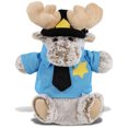 thumbnail image 1 of DolliBu Moose Police Officer Super Soft Hand Puppet Plush Toy - Soft Moose Cop Stuffed Animal Dress Up with Cute Cop Uniform and Cap Outfit - Soft Plush Moose Cop Gift - 10 Inches, 1 of 7