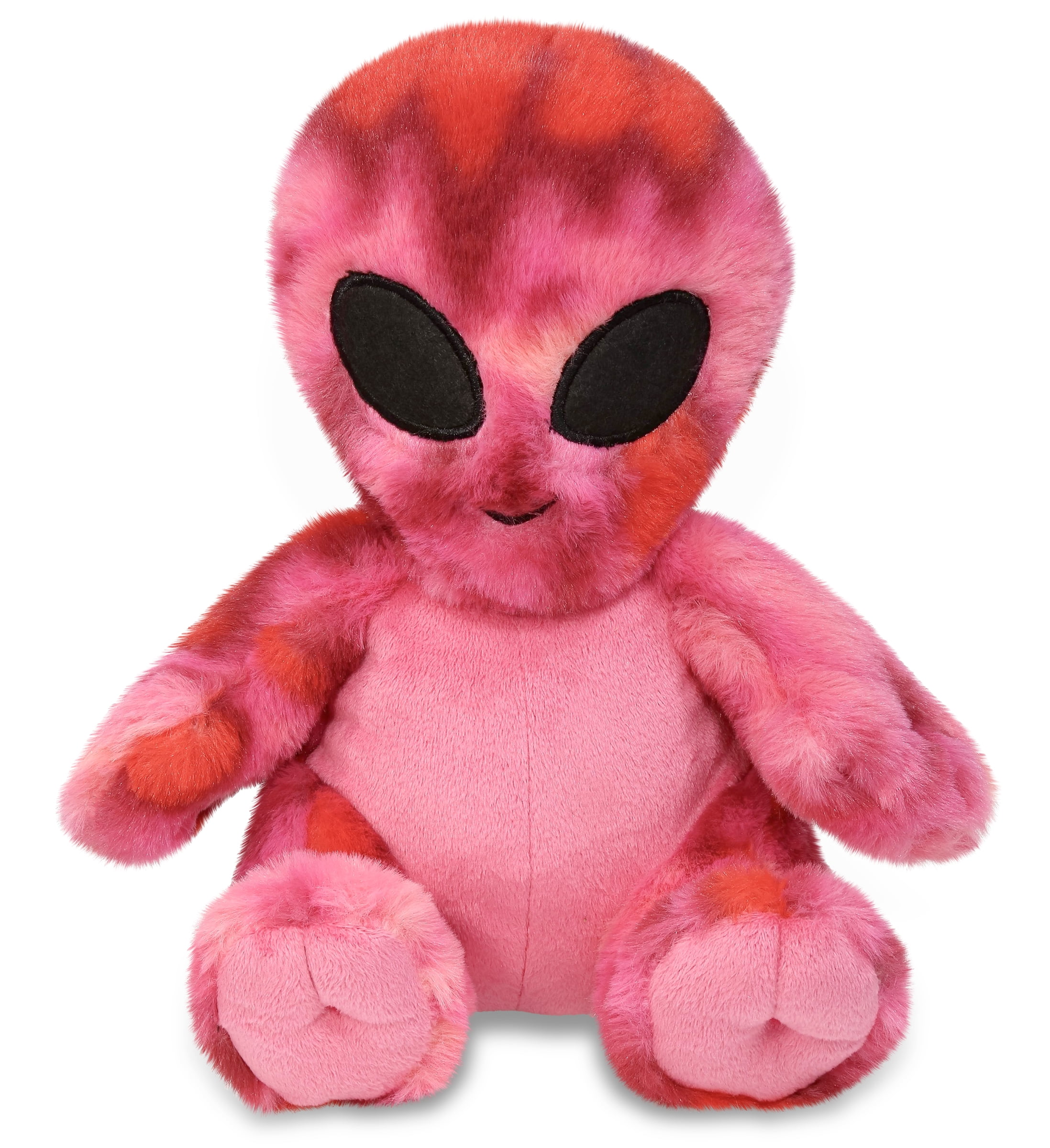 DolliBu Pink Tie-Dye Alien Super Soft Stuffed Animal, Cute Realistic ...