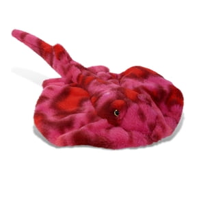DolliBu Pink Tie-Dye Stingray Super Soft Stuffed Animal, Cute Realistic Stuffed Animals for Girls, Boys, Adults Animal Gifts, Kids Nursery Decor for Newborn, Cuddly Soft Baby Plush Toys - 20 Inches