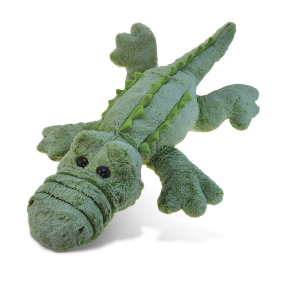 DolliBu Plush Alligator Stuffed Animal Pillow Size - Super Soft Animal Pillow for Kids, Cozy Nap Buddy, Floor Pillow for Kids & Toddlers, Jumbo Hugging Plush, Travel Cuddle Pillow for Kids - 28 Inch
