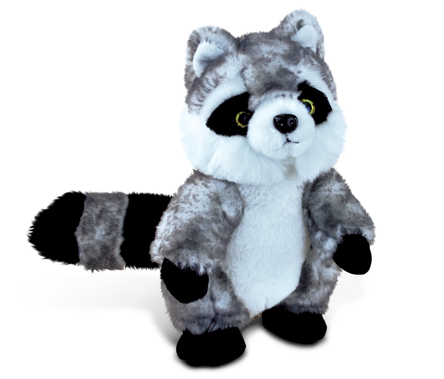 DolliBu Plush Gray Raccoon Stuffed Animal 9 inches Walmart