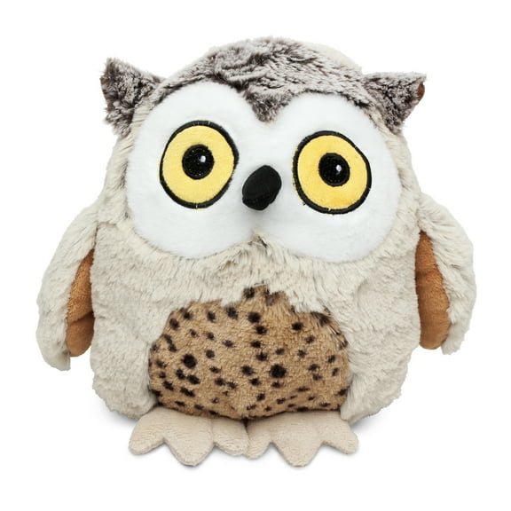 DolliBu Brown Owl Plush Toy - Super Soft Stuffed Animal Owlet Toy, Adorable Bird Plush Animal Toys for Kids and Adults, Cute Owl Gift for Boys and Girls - 8 Inch