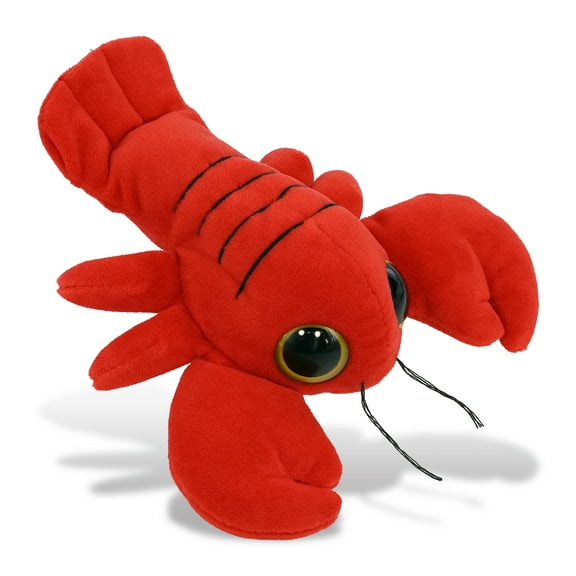 DolliBu Red Lobster Stuffed Animal - Super Soft Big Eyes Lobster Plush, Ocean Stuffed Animal Plush Toy for Boys and Girls, Perfect Red Stuffed Animal Lobster Gift for Kids, Teens, and Adults - 6 Inch