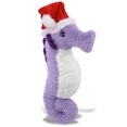 thumbnail image 1 of DolliBu Santa Plush Purple Seahorse Stuffed Animal Plush Toy - Super Soft Sea Animal Seahorse Dress Up with Red Santa Claus Hat, Cute Ocean Life Gift, Perfect Holiday Christmas Gift - 12 Inches, 1 of 5