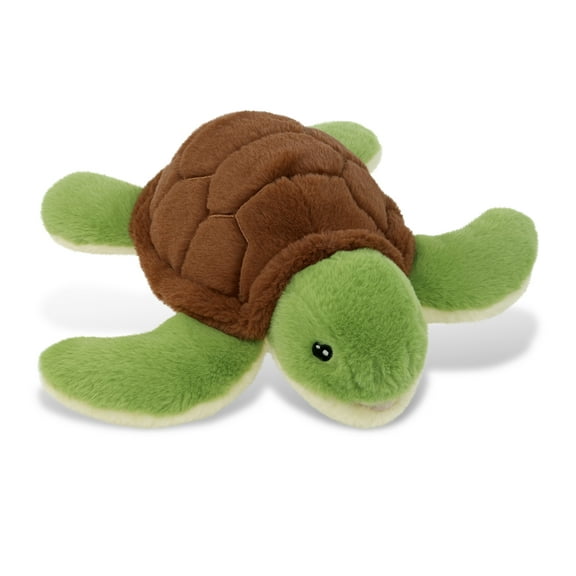 DolliBu Sea Turtle Eco-Friendly Stuffed Animal Soft Huggable Turtle, Adorable Playtime Turtle Plush Toy, Cute Ocean Cuddle Gifts, Super Soft Plush Doll Animal Toy for Kids and Adults 12 Inches