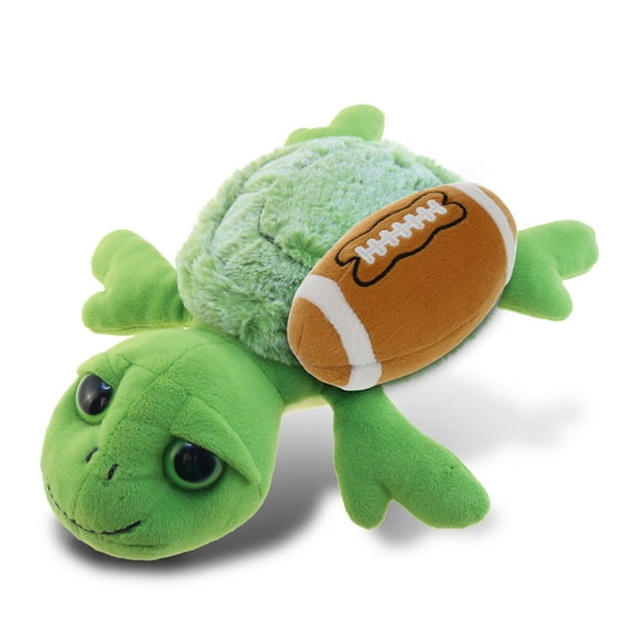 DolliBu Sea Turtle Stuffed Animal with Football Plush - Soft Huggable Sea Turtle, Adorable Playtime Plush Toy, Cute Wildlife GiftPlush Doll Animal Toy for Kids and Adults - 11 Inch