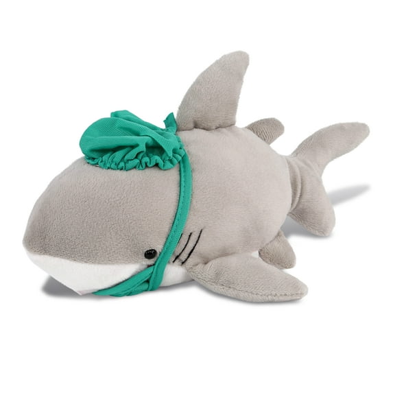 DolliBu Shark Doctor Plush Toy - Super Soft Shark Doctor Stuffed Animal Dress Up with Cute Scrub Cap and Face Mask Outfit - Fluffy Doctor Toy Plush Gift - 6 Inches